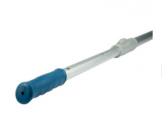 Manche Aluminium Réglage Facile 2.4+2.4M (Clip) Blue Line