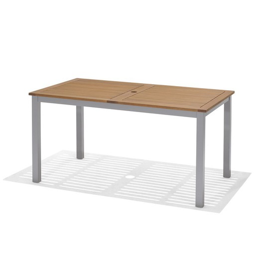 Tavolo da giardino Chillvert Bergamo Wood 140x79x74,4 cm