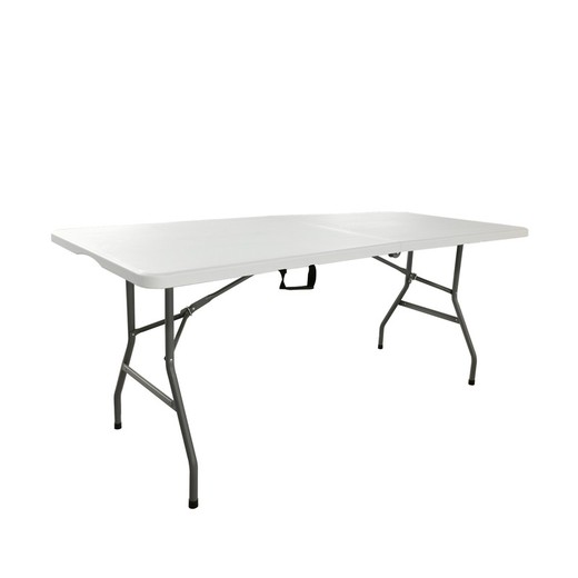 Table Pliable de Jardin Portable Résine New Koln Gardiun 180x74x74 cm