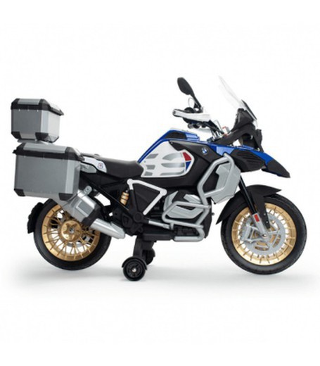 Moto Bmw 1250 GS ADVENTURE 12v avec étuis Injusa