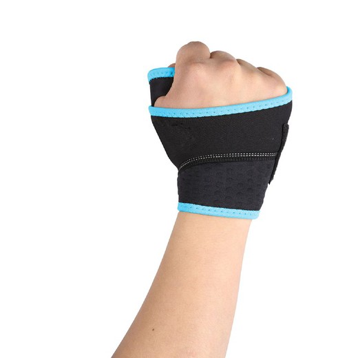 Pulseira esportiva de neoprene e nylon com suporte para palma Fytter | Respirável e adaptável à mão esquerda ou direita