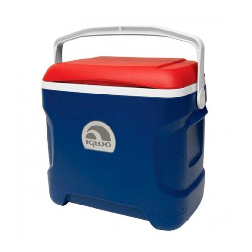 Réfrigérateur Igloo Contour 30 bleu et rouge