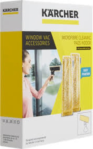 Karcher Indoor Window Vac microfibre wiping clots (2 pcs.)