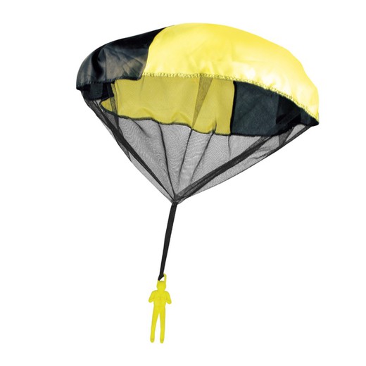 Brinquedos infantis paraquedas ao ar livre com lançador