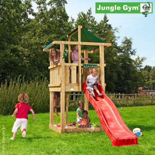 Jungle Gym Hüttenspielplatz