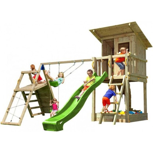 Plac zabaw Beach Hut XL z grą Challenger Masgames MA822301