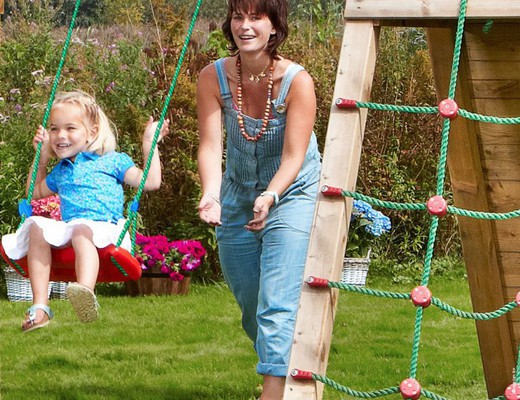 Children's Park Swing Club Climb