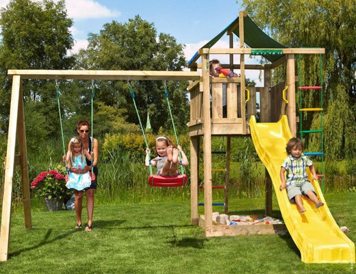 Lodge 2-Swing Swings Playground