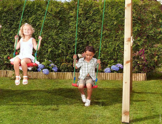 Parque Infantil com Baloiços Casa 2-Swing