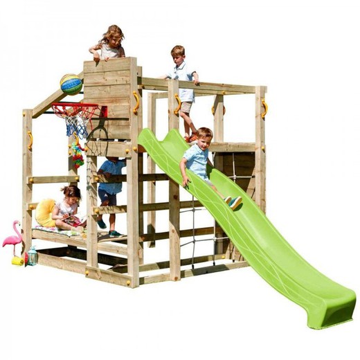 Crossfit Playground with Slide Masgames MA802901