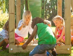 Parques Infantiles para Pequeño Jardín Jungle Club