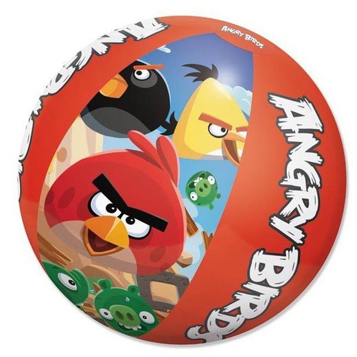 Angry Birds Inflatable Ball, 51 Cm, Age +3 Years Bestway