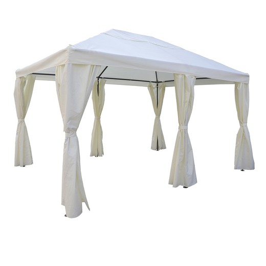 Chillvert Steel Rodas Εξωτερική πέργκολα με τέντα 394x296x199 / 278 cm