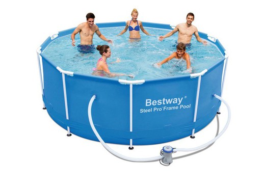 Piscina Bestway Steel Pro con struttura metallica 305x100 cm