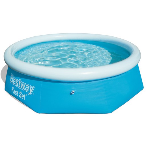 Detachable Round Inflatable Hoop Pool Bestway Fast set withot treatment plant 244x66 cm