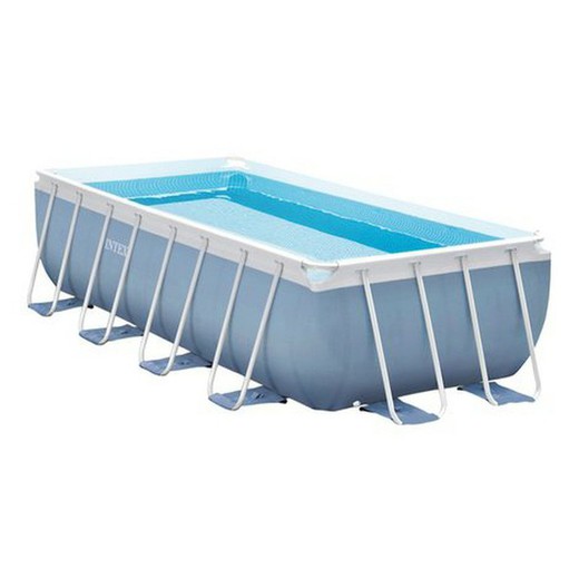 Piscina rettangolare staccabile Intex - Prisma Frame - 488x244x107 cm 10.874 litri