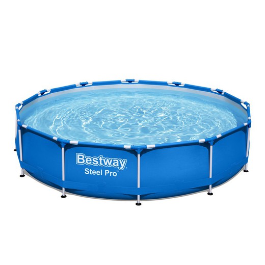 Abnehmbares Röhrenförmiges Pool  Bestway Steel Pro 366x76 cm