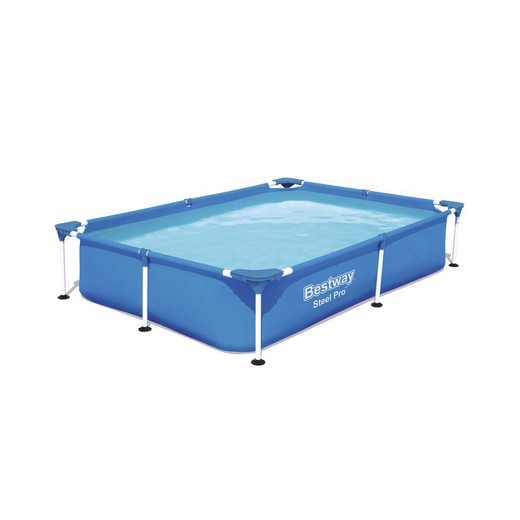 Abnehmbares Röhrenförmiges Pool für Kinder Bestway Steel Pro 221x150x43 cm