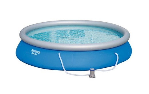 Bestway inflatable pool 457x84 cm cartridge scrubber