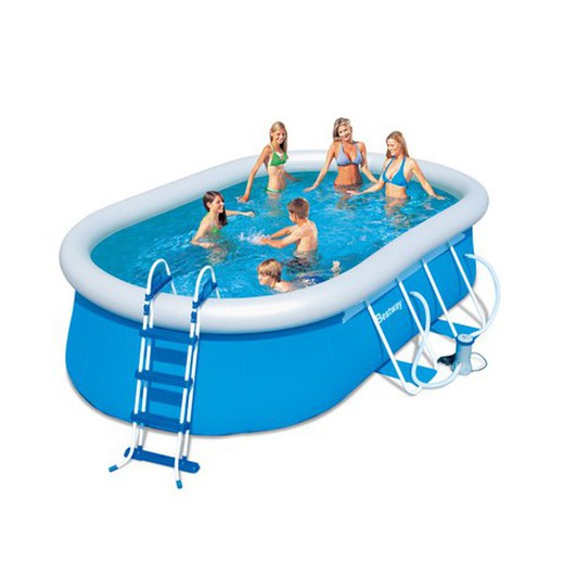 Bestway uppblåsbar pool 488x305x107 cm