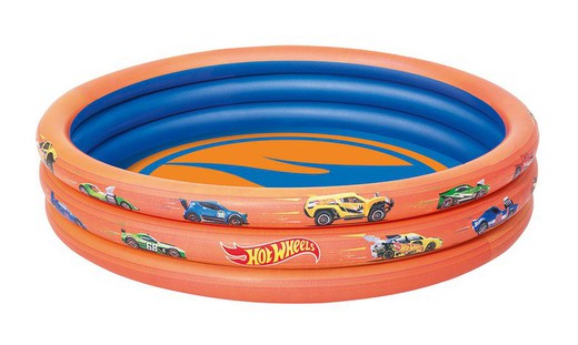 Bestway Hot Wheels opblaasbaar zwembad voor kinderen Ø122x25 cm