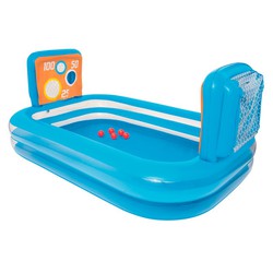 Παιδική φουσκωτή πισίνα με 2 γκολ Bestway Skill Shot 237x152x94 cm