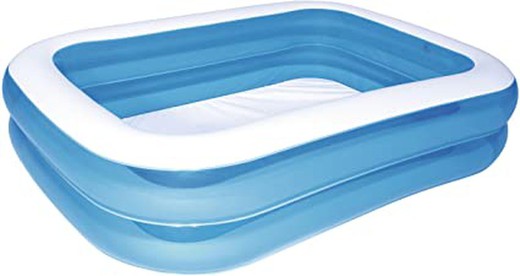 Rechteckiger aufblasbarer Pool Blue Family Bestway 211 x 127 x 46 cm