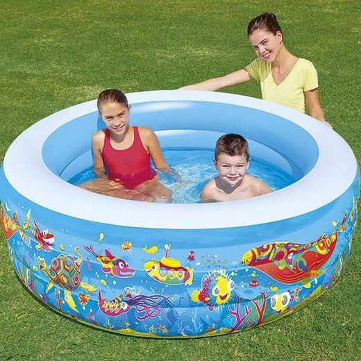 Bestway Aquarium piscine pour enfants 196x53 cm