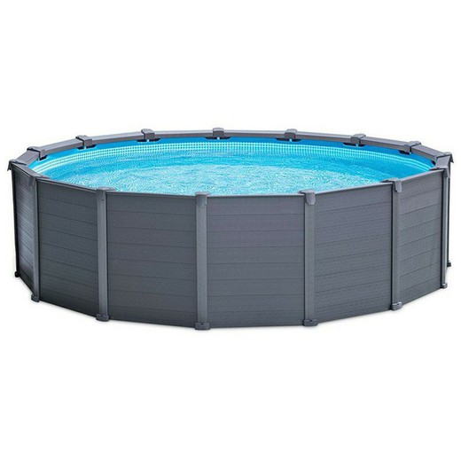 Pannello Resina Intex Sequoia Spirit piscina 478 x 124 cm con kit completo