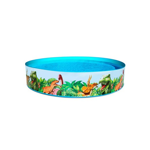 Piscina Paredes Pvc Dinosaurios Fill&Fun 244x46 cm Bestway