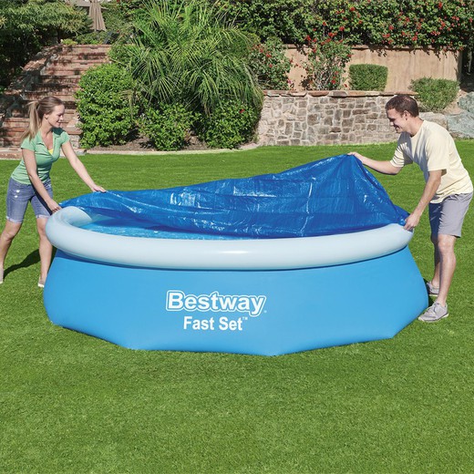 Bestway winter cover for round pools Fast Set 305 cm — PoolFunStore