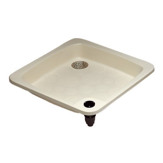 Receveur de douche 80X80 cm Ancrage Diamètre 43 mm