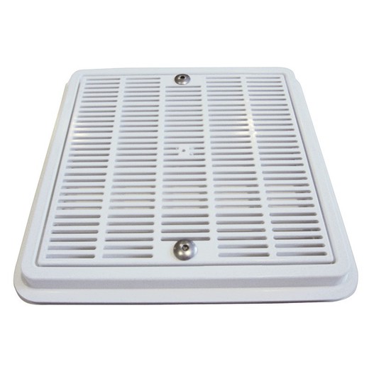 Grille de vidange de piscine en béton 41X41 cm Plastique