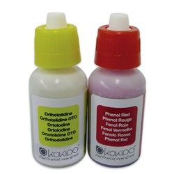 Reserveonderdelen voor reagentia voor chloor- en pH-tests. voor k045