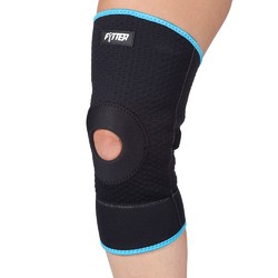 Fytter Supporto per ginocchio Ginocchiera sportiva in neoprene e nylon per rotula | Traspirante e adattabile