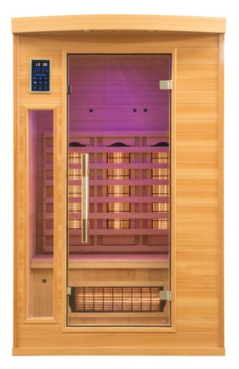 Sauna infravermelha Apollon 2 lugares