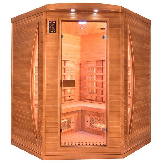 Sauna infrarouge Spectra 3 places - Angulaire