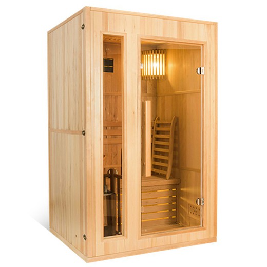 Sauna Vapeur Zen 2 places, 3,5 Kw