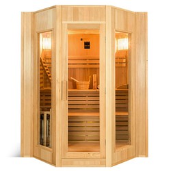Sauna a vapor Zen 4 lugares 6,5 Kw