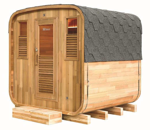 Gaia Nova Outdoor Barrel Sauna