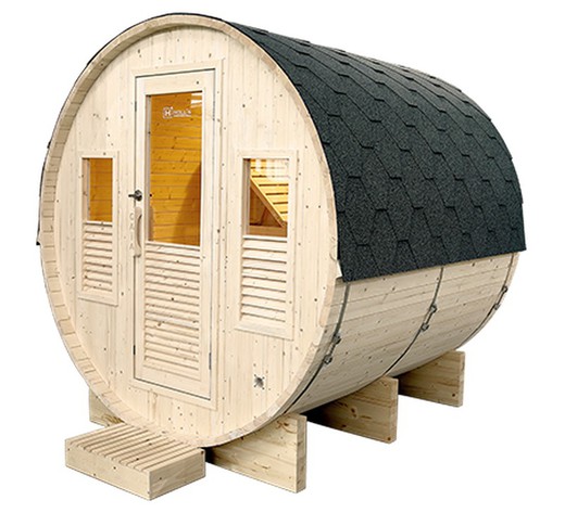 Gaia Omega Outdoor Barrel Sauna