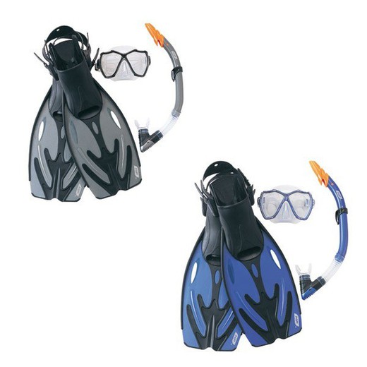 Plus size Silicone Series snorkel set