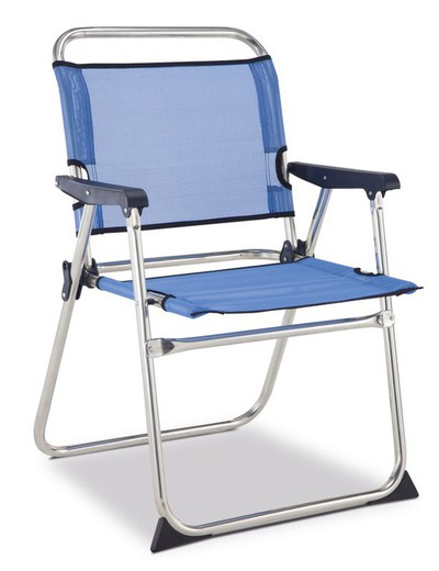 Solenny Fixed Marinera Beach Chair with Low Backrest