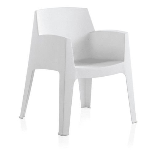 White Master Chair