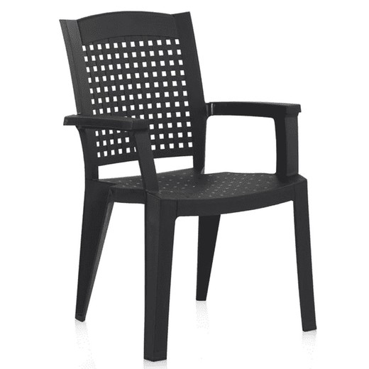 Anthracite Metal Chair