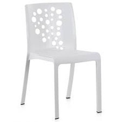 Silla para Exterior Cocktail Blanca Sp Berner Plastic