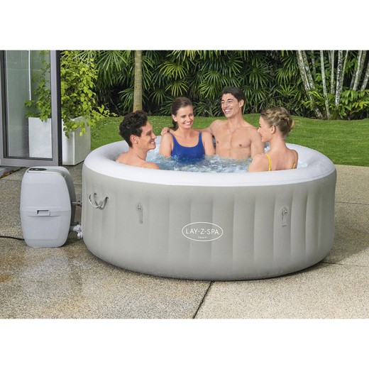 Bestway Lay-Z-Spa Tahiti Inflatable Spa For 2-4 people Round 180x66 cm with LED Lights