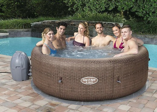 Bestway Lay Inflatable Spa- Z-Spa St. Moritz For 5-7 people