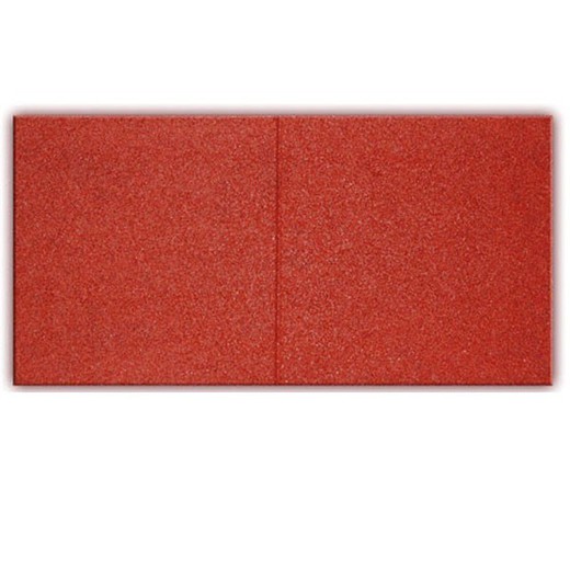 Plancher de coussin en caoutchouc pour jouets de plein air 100x50 cm