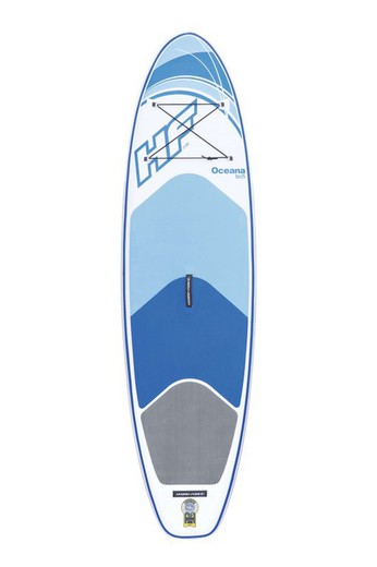 Pack Tabla Paddle Surf Hinchable Hydro-Force Oceana Tech Bestway con bolsa de transporte + Remo de Aluminio Desmontable Bestway Hydro-Force 230 cm
